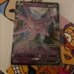 Espeon V Pokémon Card